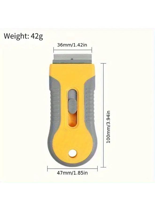 1 Handle 10 Blade Multi Surface Scraper Tool For Cleaning Glue Removal Home Car - Image 4