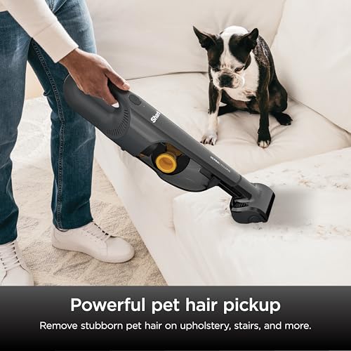 Shark UltraCyclone Pet Pro Plus Cordless Hand Vacuum, Powerful Suction, Handheld Vacuum for Car & Home, Pet Power Brush, Crevice Tool, Scrubbing Brush, XL Dust Cup, Black, CH951 - Image 4