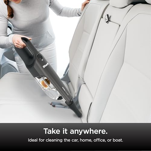 Shark UltraCyclone Pet Pro Plus Cordless Hand Vacuum, Powerful Suction, Handheld Vacuum for Car & Home, Pet Power Brush, Crevice Tool, Scrubbing Brush, XL Dust Cup, Black, CH951 - Image 3