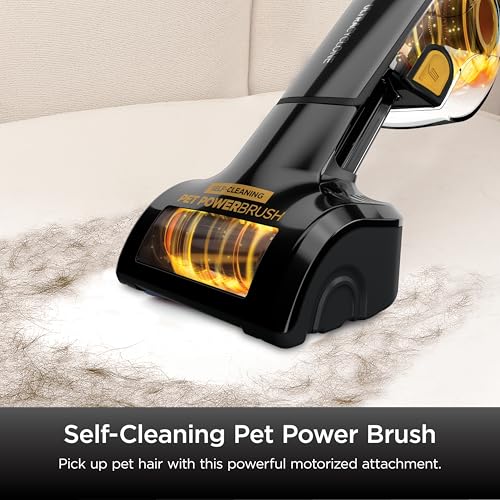 Shark UltraCyclone Pet Pro Plus Cordless Hand Vacuum, Powerful Suction, Handheld Vacuum for Car & Home, Pet Power Brush, Crevice Tool, Scrubbing Brush, XL Dust Cup, Black, CH951 - Image 5