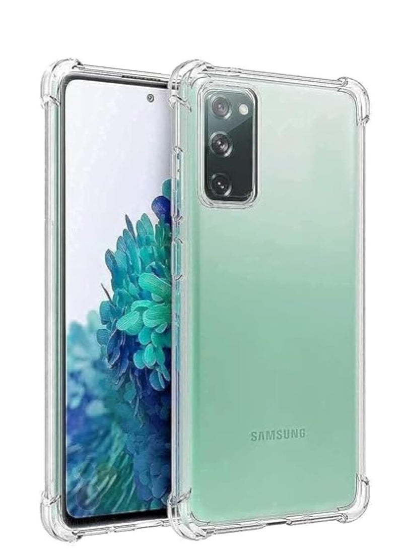 Anti Shock Silicone TPU Cover for Samsung Galaxy S20 Fe/S20 LITE Clear