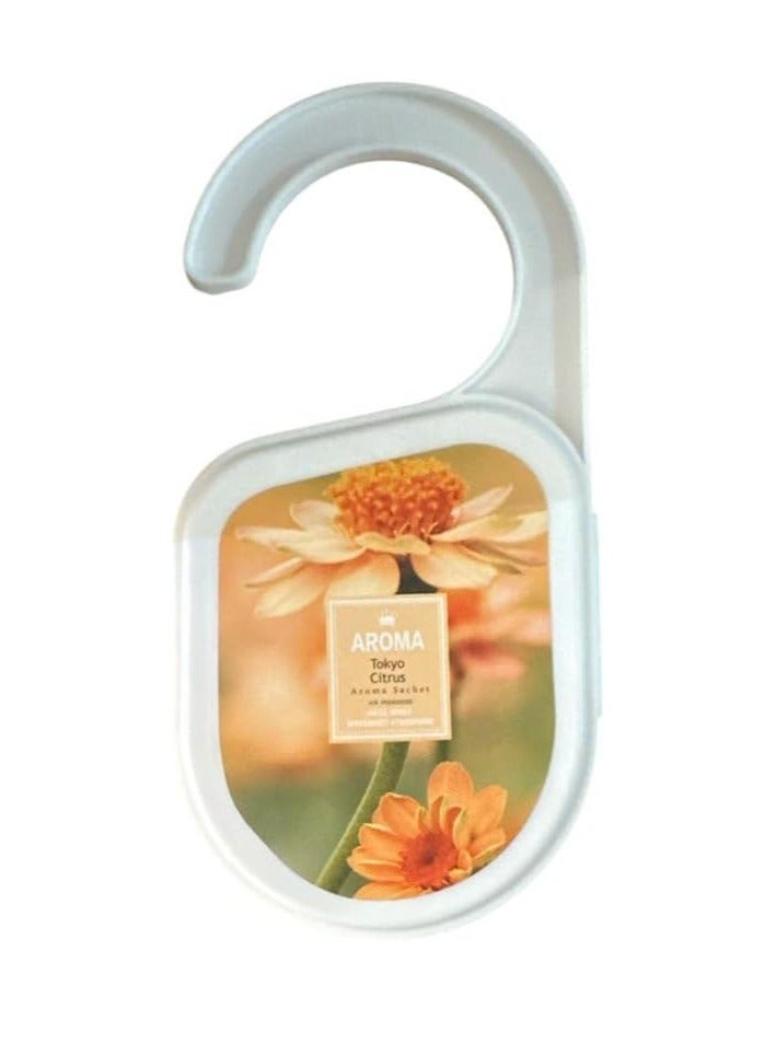 Spaceshoop Fragrance Sachet, Calming and Refreshing Scent, Drawer and Closet Air Freshener (White)