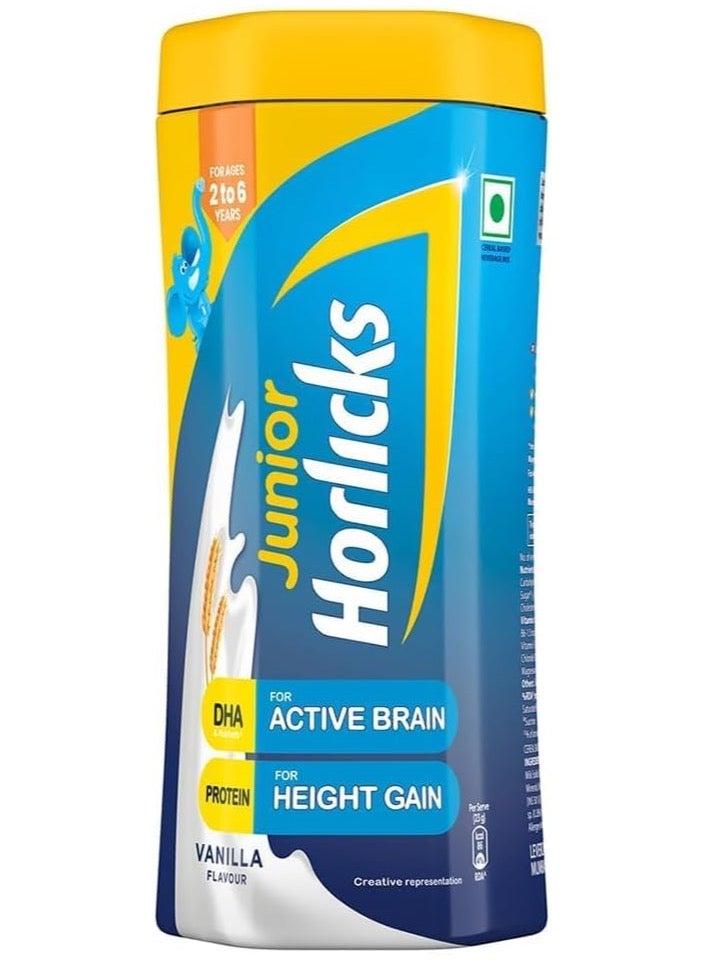 Horlicks Junior VANILLA FLAVOUR FROM AGES 2 to 6 YEARS 500 g - Image 1