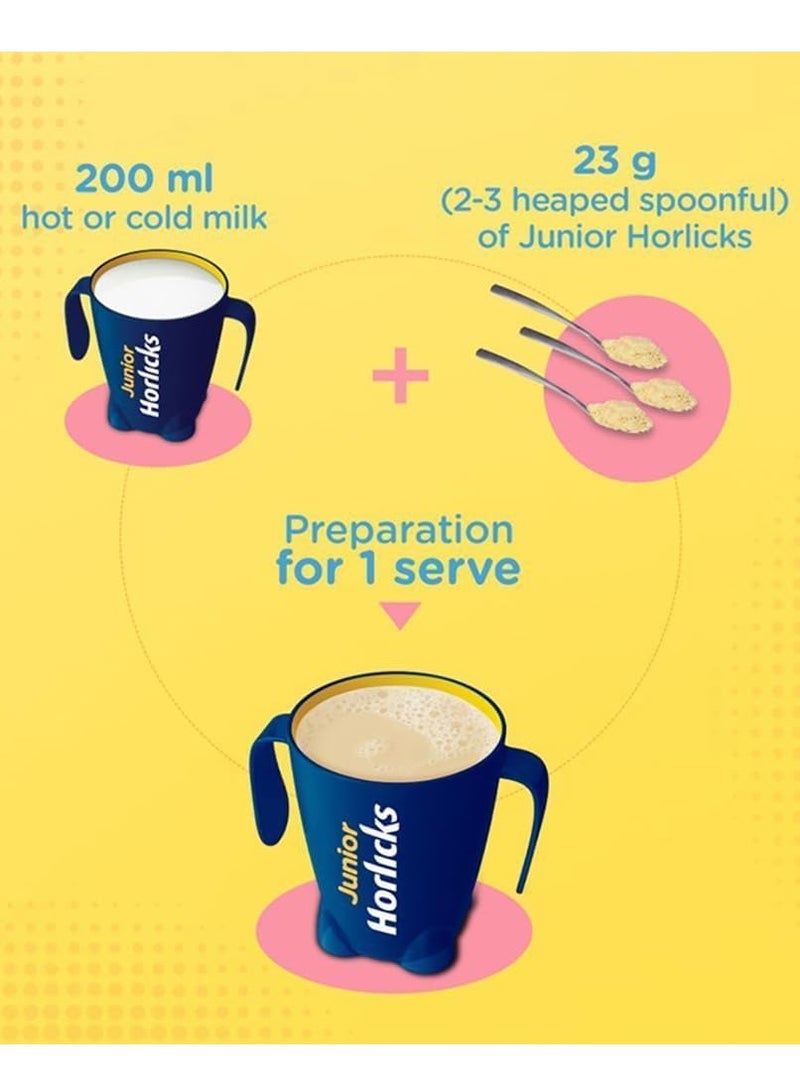 Horlicks Junior VANILLA FLAVOUR FROM AGES 2 to 6 YEARS 500 g - Image 3