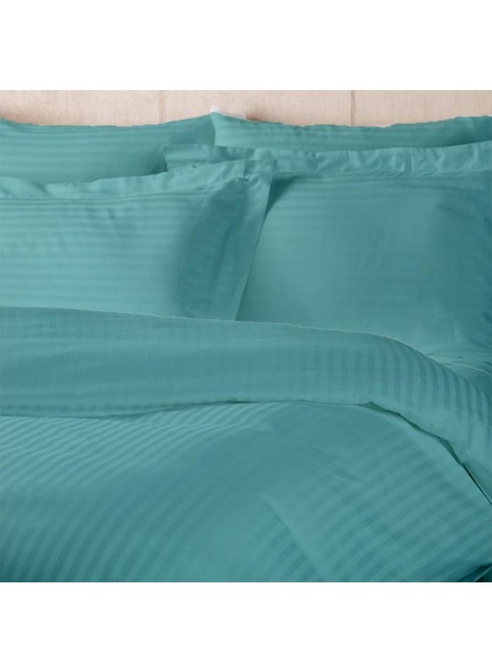 BYFT Tulip (Sea Green) Single Size Duvet Cover (165 x 245 + 30 Cm-Set of 1 Pc) 100% Cotton, Soft and Luxurious Hotel Quality Bed linen-300 TC  - Image 3