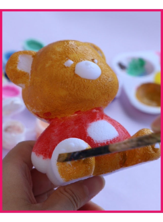 ONE TO FOUR Bear Lamp Kit, Art Supplies Arts & Crafts Kit, Painting kit for Kids 6-12, Arts and Crafts for Kids Ages 8-12, Toys Girls Boy Birthday Gift Ages 3 4 5 6 7 8 9 10 11 12+ - Image 5