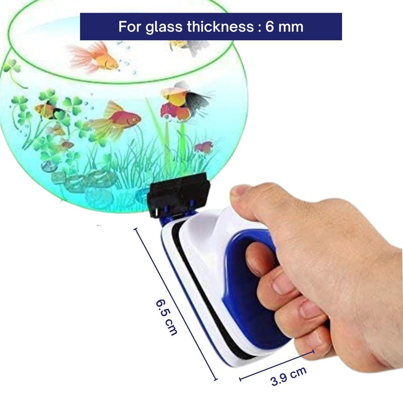 VAYINATO Sobo Floating Magnetic Brush With Handle Algae Cleaner For Aquarium Fish Tank (Sb-8 (Medium)) - Image 2