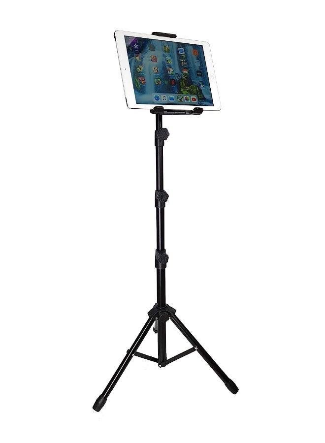Mobile and Tablet Tripod Floor Stand for Home Office Stage for All 4.7-12.9 inch Diagonal inches Display Devices  - Image 1