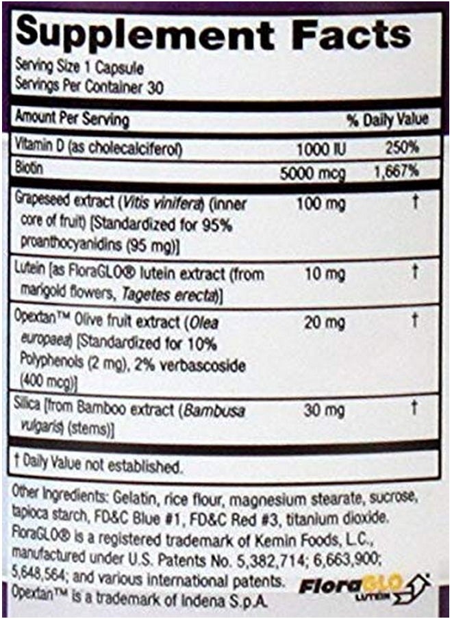 Purity Products - Hair Skin And Nails Super Formula30 Capsules - Image 1