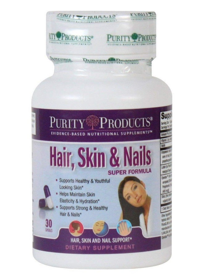 Purity Products - Hair Skin And Nails Super Formula30 Capsules - Image 1