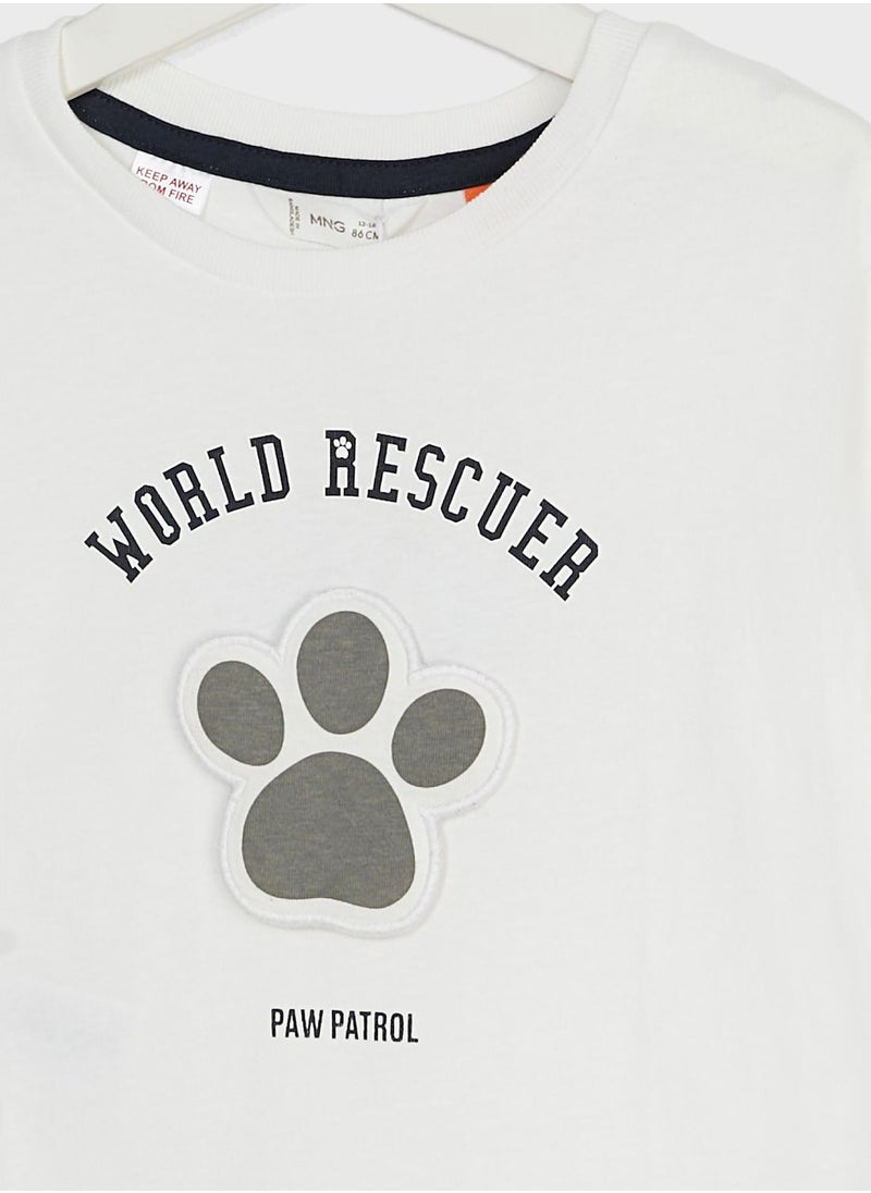 MANGO - Infant Paw Patrol T-Shirt - Image 1