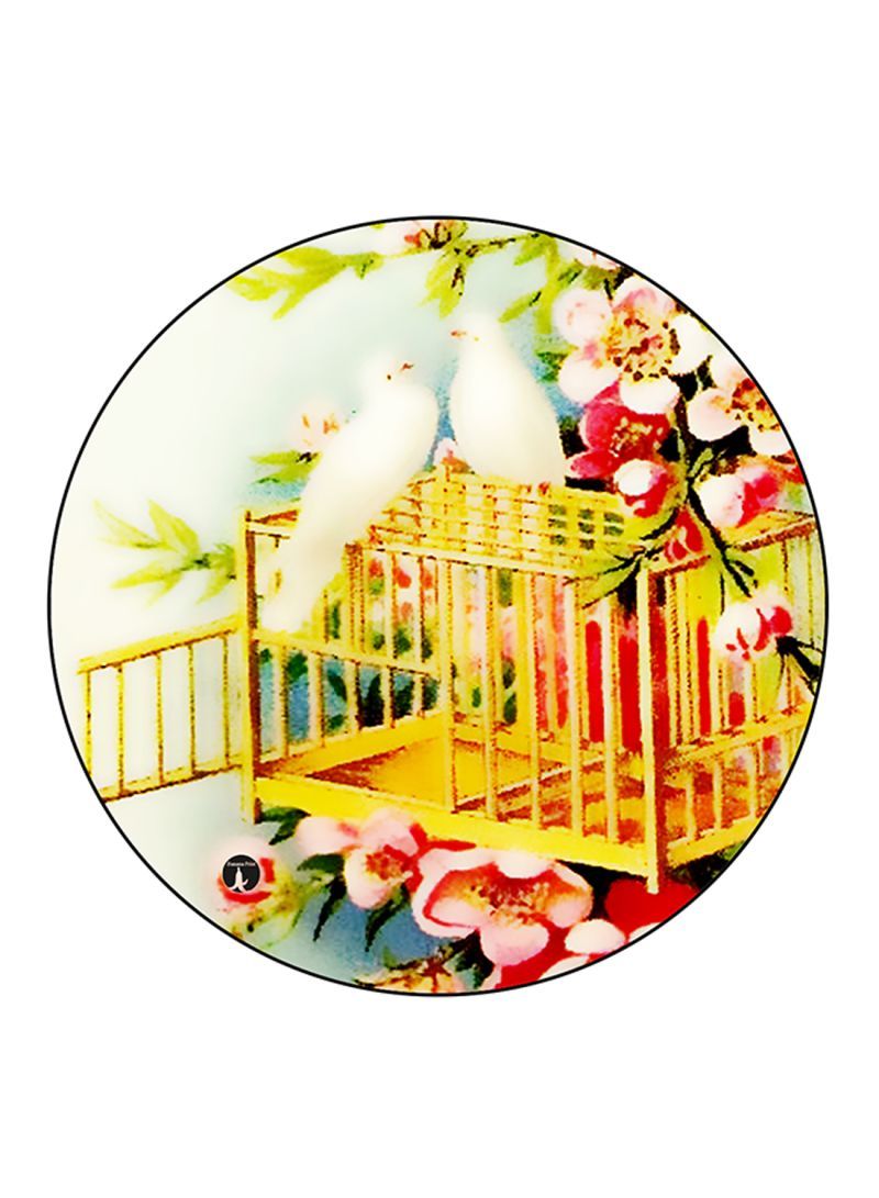 RKN Vintage Art Printed Fridge Magnet Multicolour - Image 1