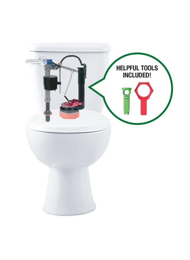 فلويد ماستر مجموعة إصلاح المرحاض Fluidmaster K-400H-038-T4 PerforMAX مقاس 3 بوصات، بدون مقاس، متعددة الاستخدامات - Image 3