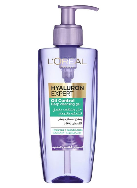 Hyaluron Expert Oil Control Deep Cleansing Gel - 200Ml