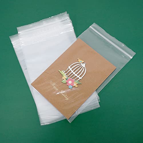 iMailer - 100 Count - 4" x 6" Small Plastic Bags- Reclosable Zip Bags 2 Mil with Lock Seal Zipper for Treats, Snack, Photo, Jewelry, Party Favors, Party Favors - Image 5