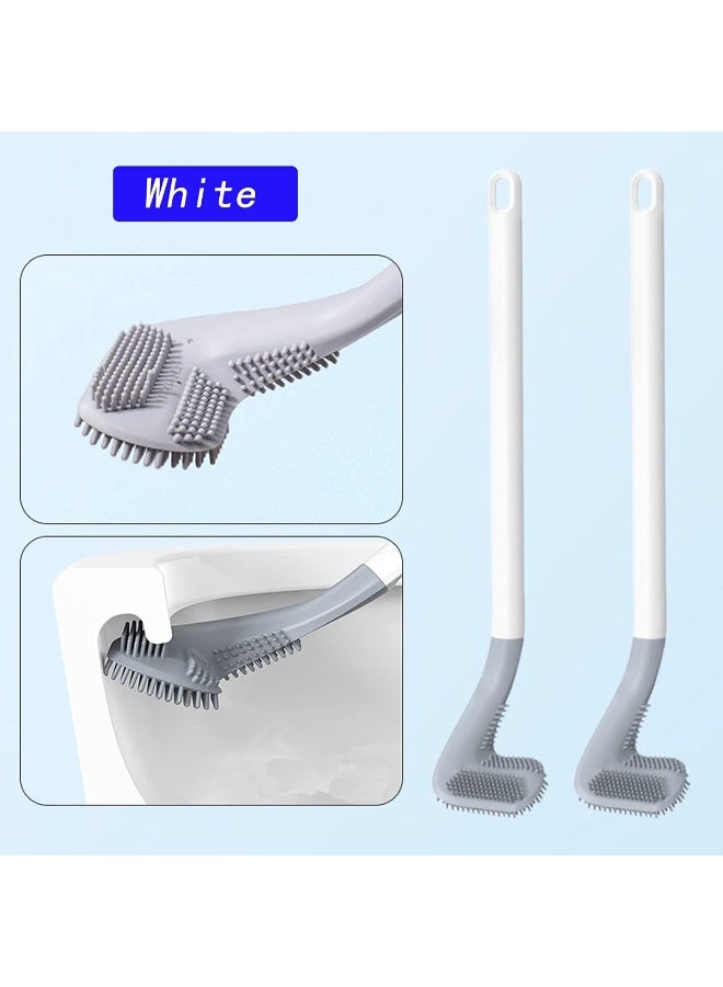 Golf stick toilet brush – long silicone handle and TPR bristles for quick and effective cleaning - Image 2