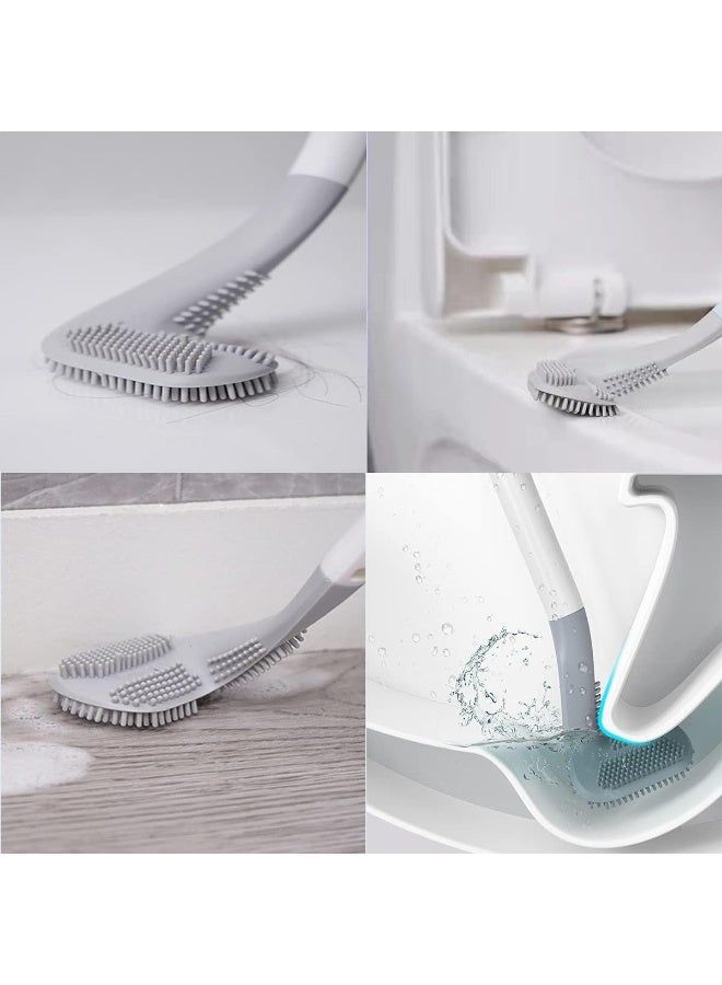 Golf stick toilet brush – long silicone handle and TPR bristles for quick and effective cleaning - Image 4