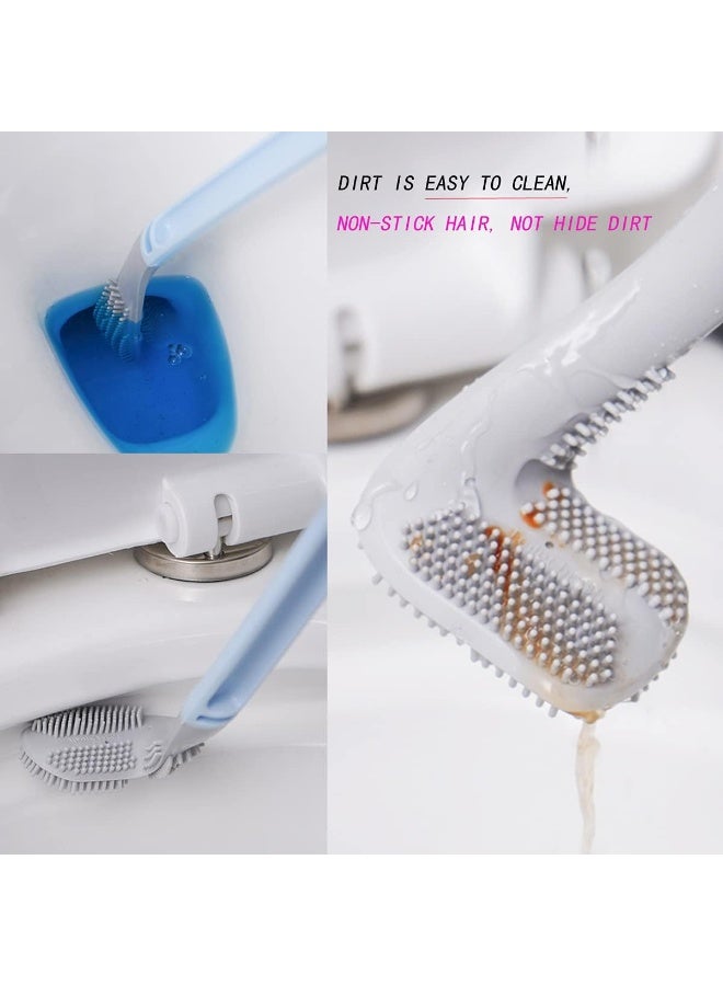 Golf stick toilet brush – long silicone handle and TPR bristles for quick and effective cleaning - Image 3