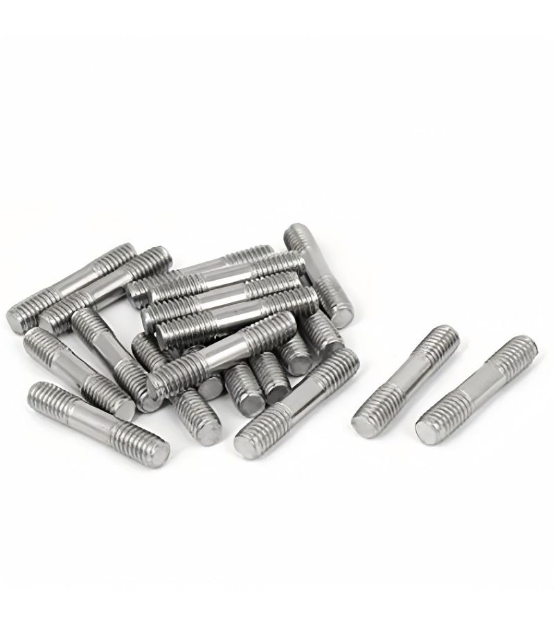 29 Pack High Hardness Non Deformable Stainless Steel Double Head Threaded Stud M6 40 Full Thread Fastening Fittings For Frame Fixing Of Medical Imaging Equipment - Image 4
