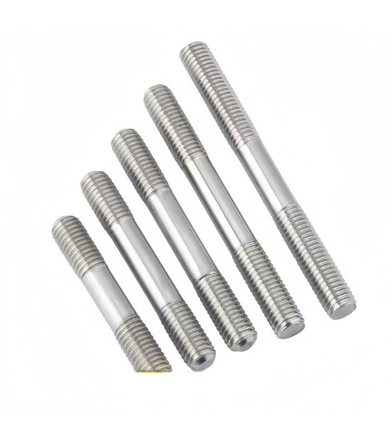 29 Pack High Hardness Non Deformable Stainless Steel Double Head Threaded Stud M6 40 Full Thread Fastening Fittings For Frame Fixing Of Medical Imaging Equipment - Image 5