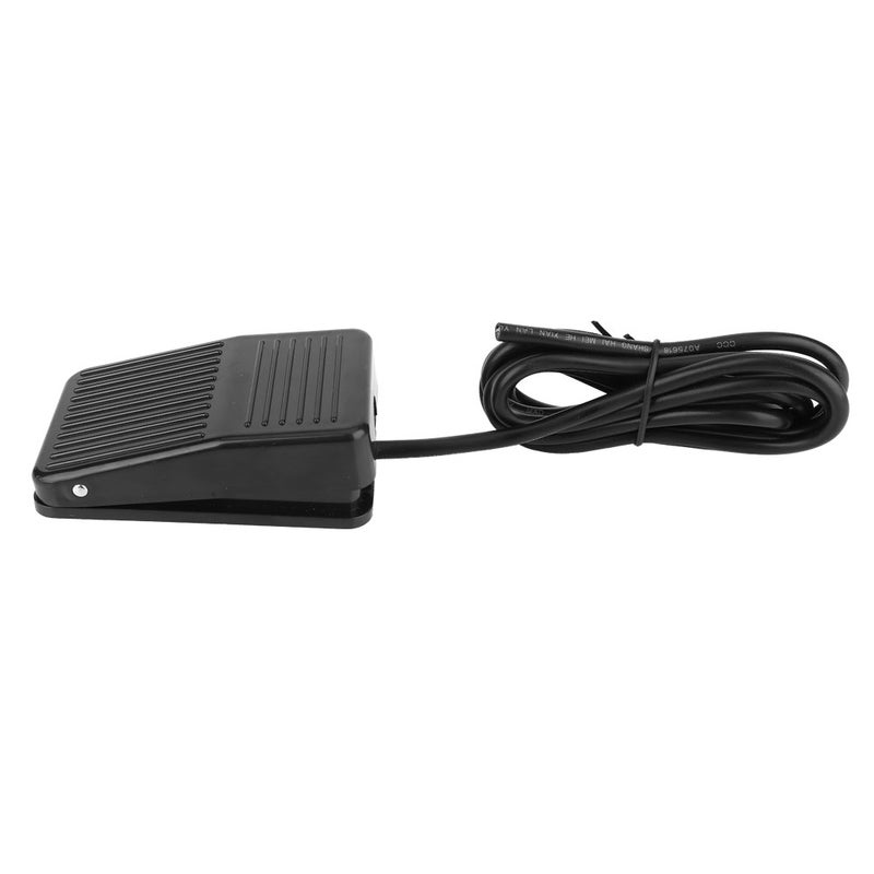 مقلب تحكم دواسة تحكم قدم مؤقت مضاد للانزلاق TFS-01 250 فولت تيار متردد 10 أمبير، أسود (2 متر) - Image 1