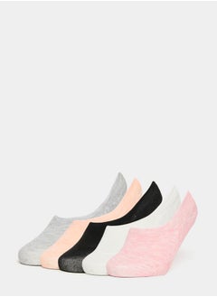 Styli Set of 5 - Melange Detail Socks  - Image 1