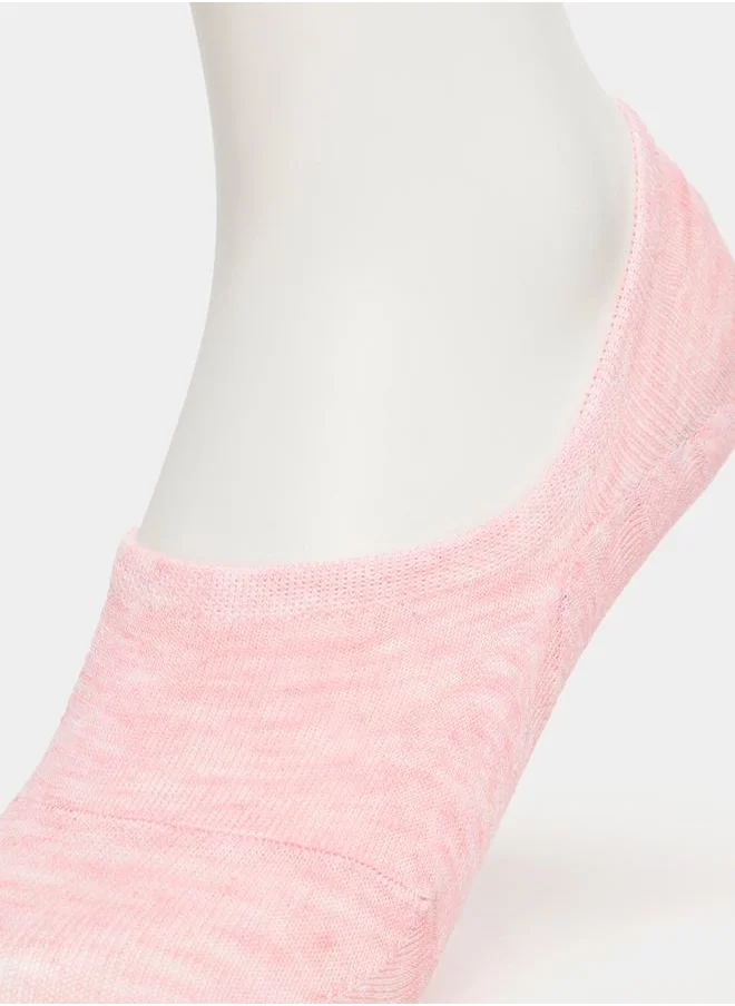 Styli Set of 5 - Melange Detail Socks