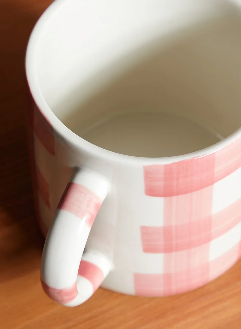 Sass & Belle Gingham Mug