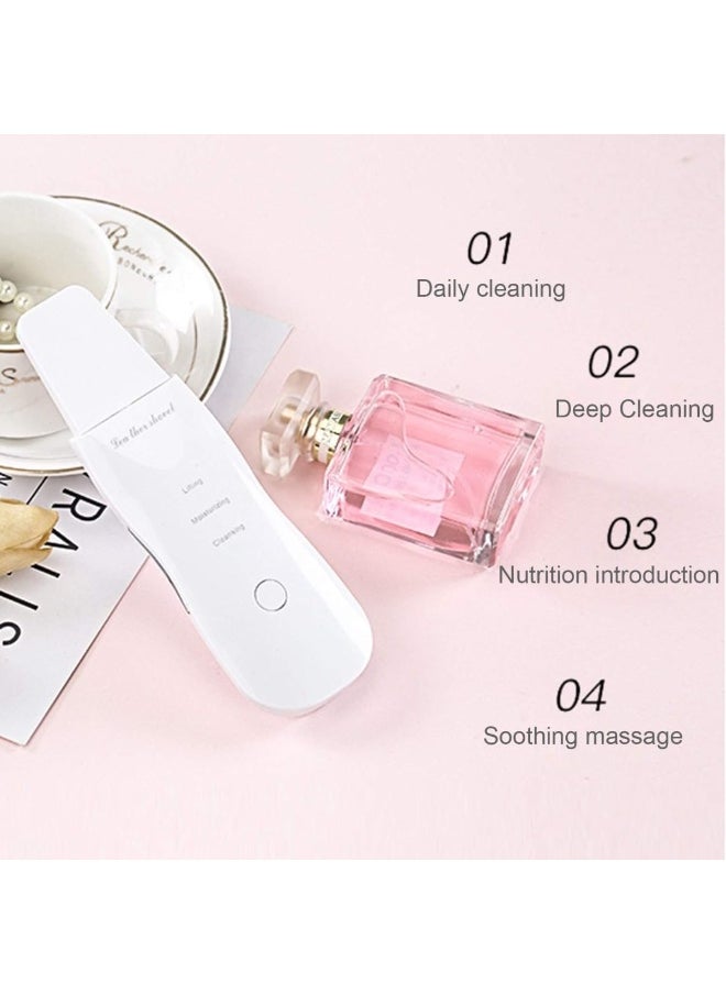 Blackhead Remover, facial cleanser device portable blackhead removal ultrasonic facial cleanser, kin Scrubber, Pimple Extractor, Deep Cleansing, Exfoliation