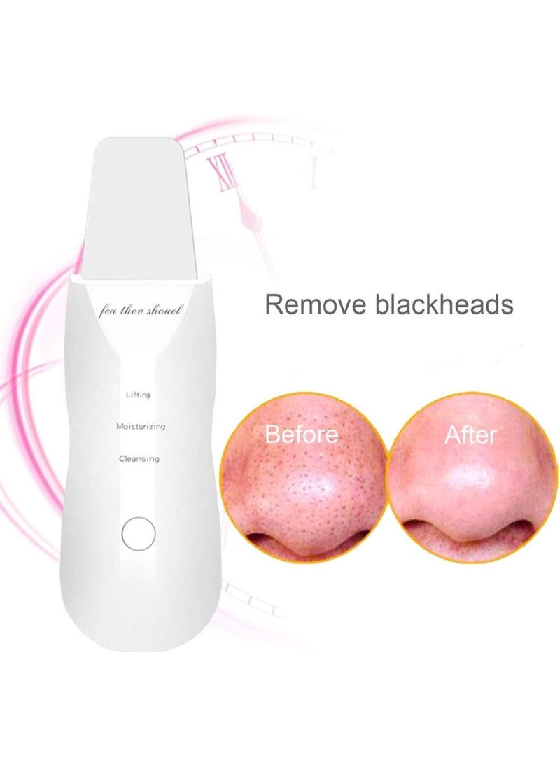 Blackhead Remover, facial cleanser device portable blackhead removal ultrasonic facial cleanser, kin Scrubber, Pimple Extractor, Deep Cleansing, Exfoliation