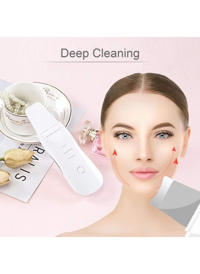 Blackhead Remover, facial cleanser device portable blackhead removal ultrasonic facial cleanser, kin Scrubber, Pimple Extractor, Deep Cleansing, Exfoliation