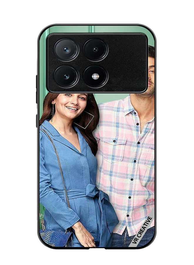 VR CREATIVE Protective Case Cover For Xiaomi Poco X6 Pro Bollywood Actor And Actress Design Multicolour - Image 1