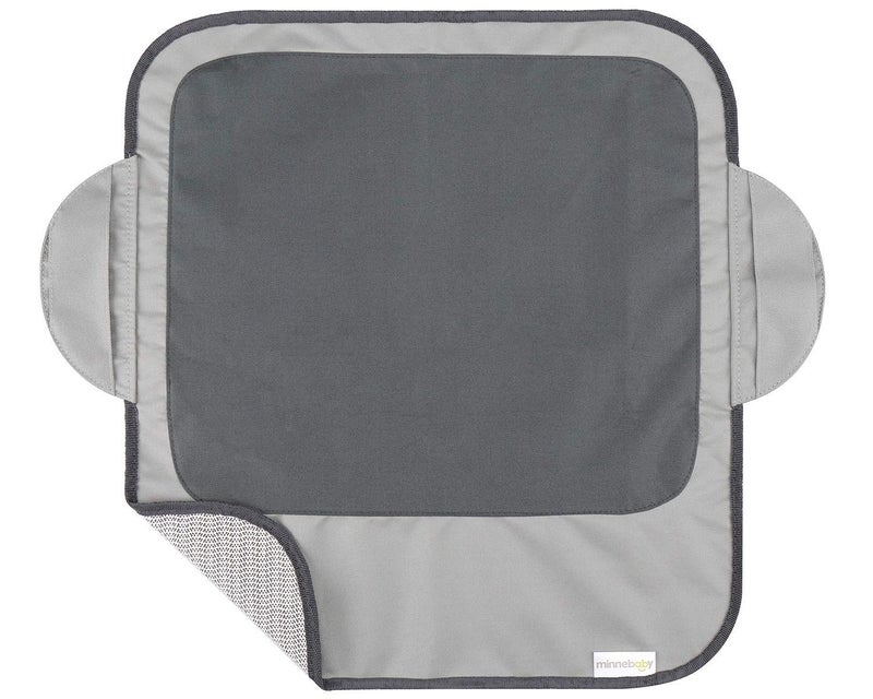 Minnebaby Extra Large Booster Chair Protector Cover, Dining Chair Seat Cover for Booster Seat, Grey - Image 1