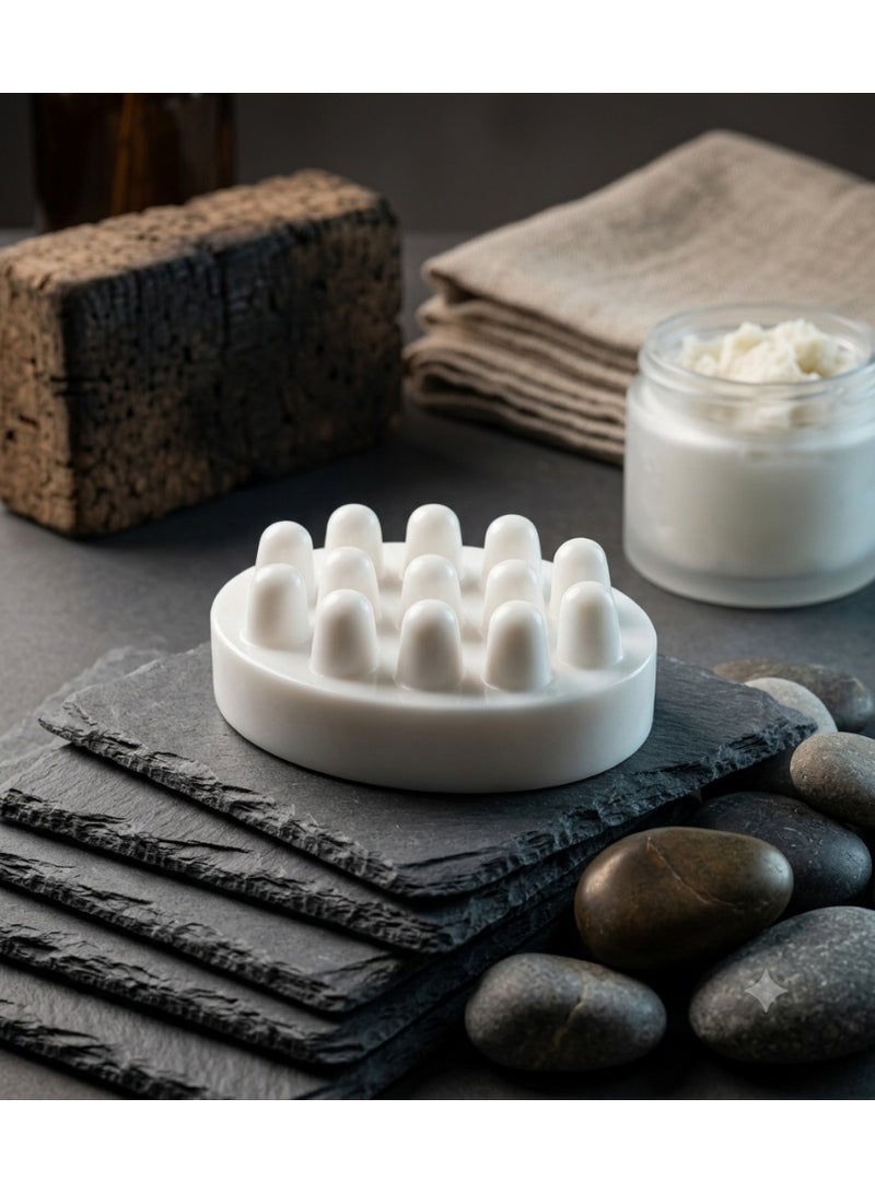 Natural Milky Massage Soap 90g - Premium Handmade Craftsmanship for Deep Moisturizing and Instant Glow - Image 4