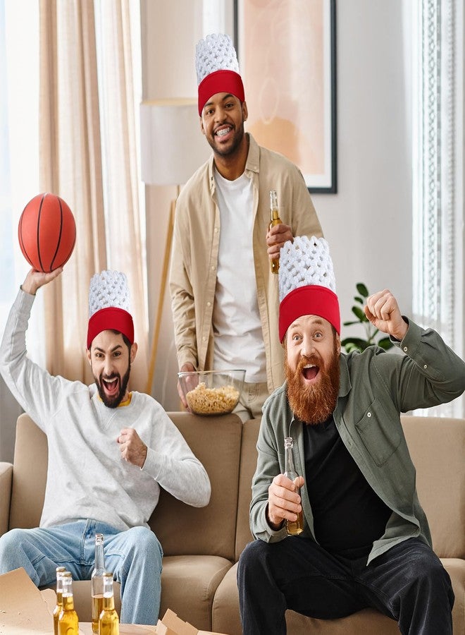 كوم قبعة كرة سلة على شكل طوق، شبكة سلة، عصابة رأس، لعبة طوق، قبعة كرة سلة مضحكة، هدايا، زينة حفلة كرة سلة، ألعاب كرة سلة لشهر مارس، أنشطة حفلة تنكرية للهالوين - Image 4