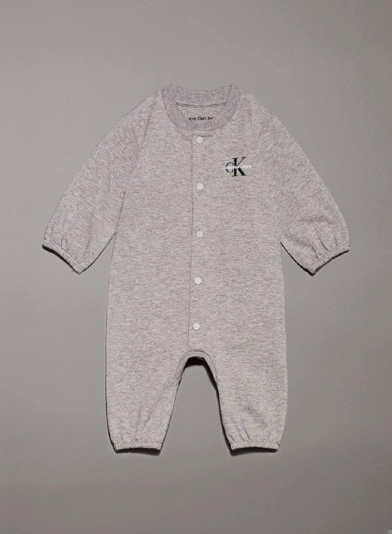 Calvin Klein Jeans Newborn Logo Onesie - Image 1