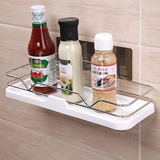 JAYI Jay Unique Magic Sticker Series Self Adhesive Wall Mounted Bathroom Storage Organizer Shelf Bathroom Racks and Shelves Without Drilling - Image 3