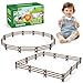 THINKBAY 24PCS Farm Animal Corral Fence Toys for Kids Age 35 57 48 Years Olds Boys Girls Educational Farm Animal Cake Toppers for Toddlers 3 4 5 6 7 8 9 10 - Image 2