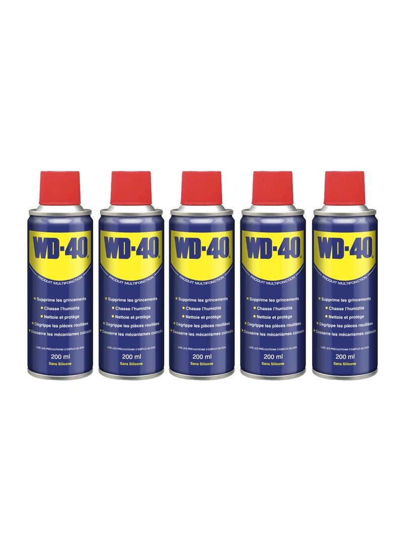 WD-40 سبراي WD-40 متعدد الاستخدامات – 330 مل، يزيت، يحمي، ينظف ويزيل الرطوبة – سبراي صيانة متعدد الأغراض للمنزل، السيارة والاستخدام الصناعي - Image 1