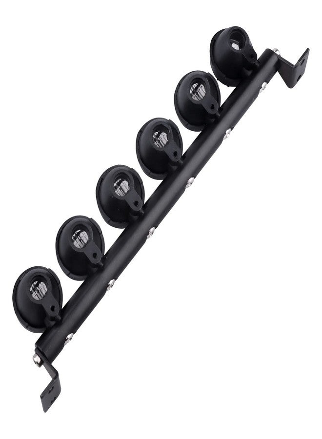 طقم مصابيح LED سقفية من GoHobby، 110 مم، بمقياس 1/10، مزود بـ 6 مصابيح LED، متوافق مع سيارات TRX4 Traxxas Slash 4x4 2WD Stampede SCX10 وSCX10 II وRedcat Gen7 وGen 8 Crawler Car Truck - Image 5