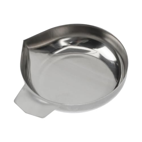 ATORSE Jewelry Weighing Pan Food Scale Pan Tray Versatile for Powder Jewelry 1pcs Stainless Steel - Image 1