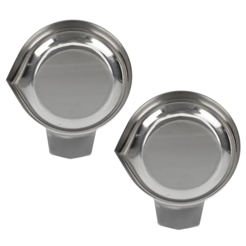 ATORSE Jewelry Weighing Pan Food Scale Pan Tray Versatile for Powder Jewelry 1pcs Stainless Steel - Image 4