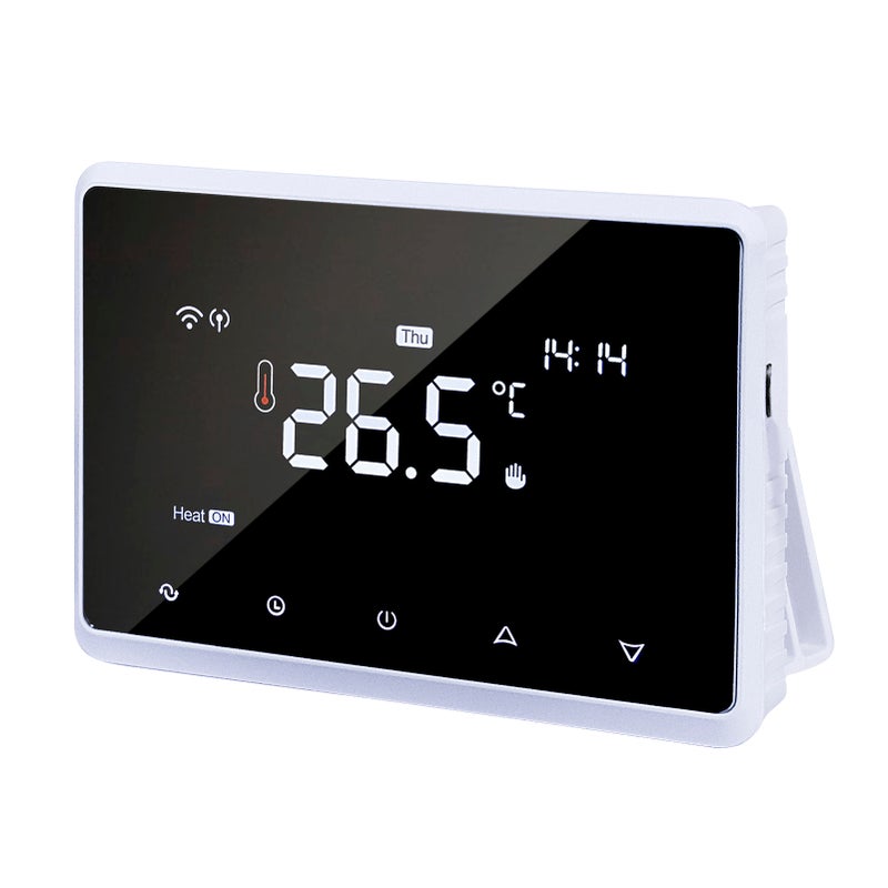 WIFI Smart Thermostat Smart Heating Radiator Thermostat Voice App Control Digital Programmable Thermostat Indoor Constant Temperature Controller Anti Freezing Backlit LCD Display - Image 1