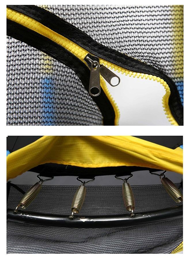 JSAITOYS 4.5ft Kids Rust-Resistant Foldable Waterproof Portable Stylish Jumping Trampoline - Image 3