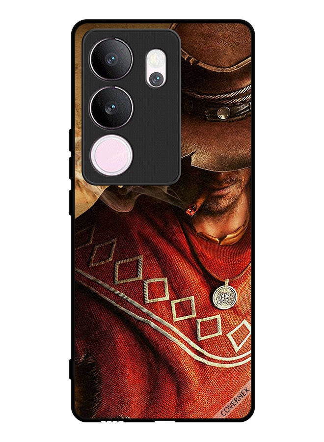 Covernex Protective Case Cover For vivo V29 Pro Stylish Hat Man - Image 1