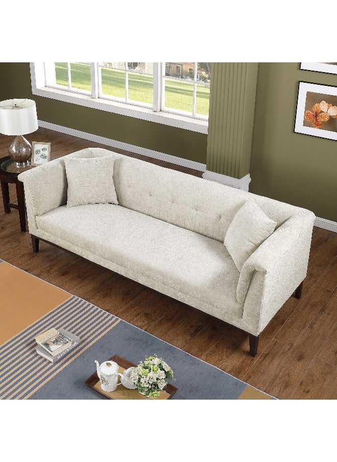 Home Box Anniston 3-Seater Fabric Sofa with 2 Cushions  - Image 3