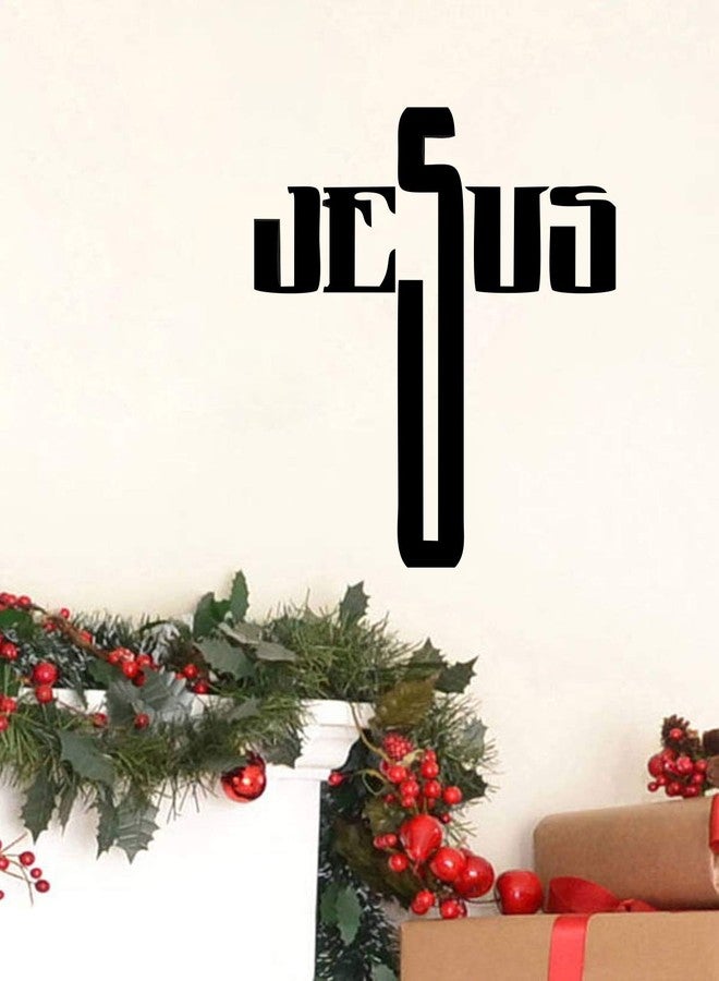 VCREATE DECOR Jesus Wall Sticker & Decal (PVC Vinyl,Size-58 Cm X 33 Cm) - Image 1