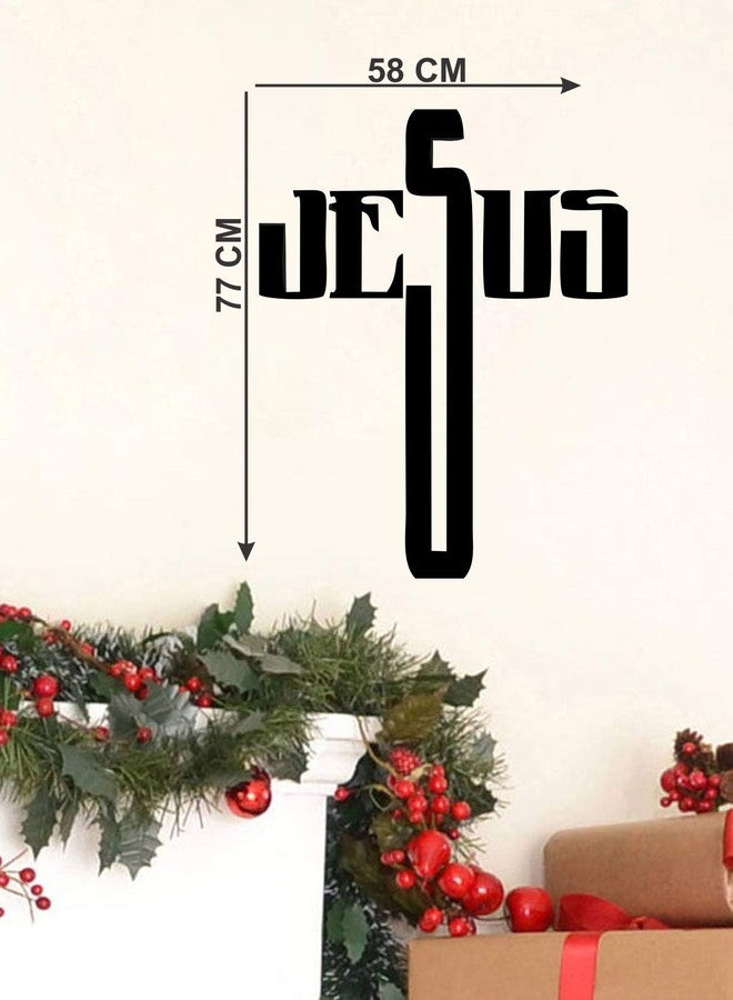 VCREATE DECOR Jesus Wall Sticker & Decal (PVC Vinyl,Size-58 Cm X 33 Cm) - Image 3