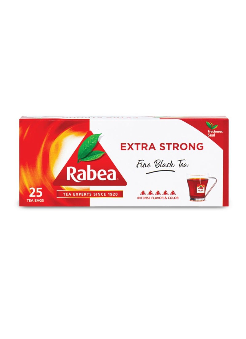 Rabea tea Extra Strong Tea 25 Bags - Image 1