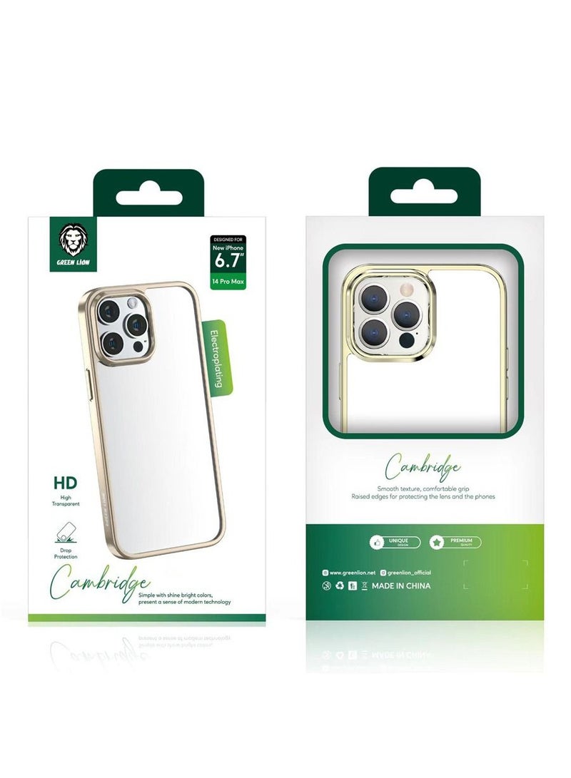 Green Lion Cambridge Case for iPhone 14 Pro Max ( 6.7" ) - Black - Image 2